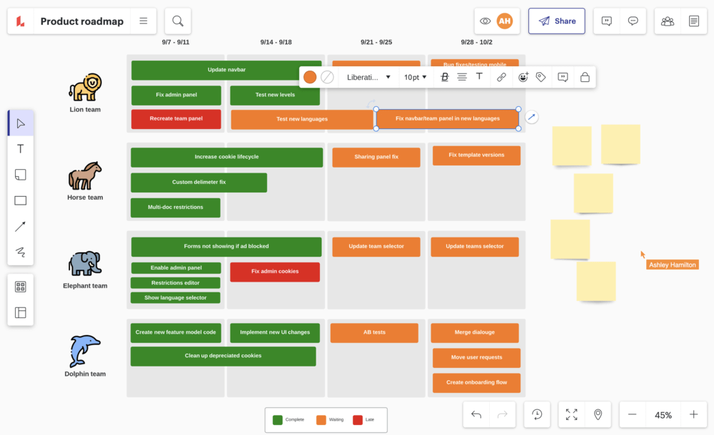 product roadmapping tool