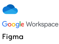 Logo Figma e Google Workspace